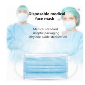 No Odor Disposable Medical Mask FDA CE Approved With Good Breathability