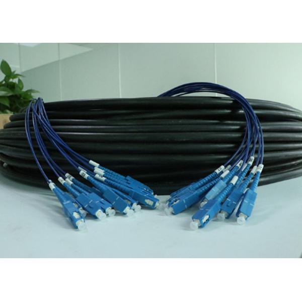 Quality CPR Sc Upc To Sc Apc Fiber Patch Cord For Data Communication Network wholesale