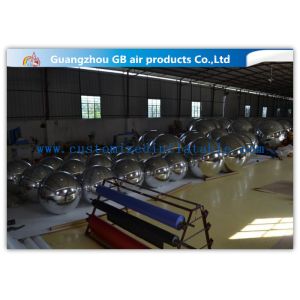Stage Background Decorative Inflatable Mirror Ball Unique Commercial For Party