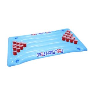 Swimming Pool Party Pvc Large Inflatable Pool Float Custom Plastic Tray Beer
