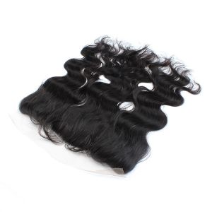 China 13*4 Brazilian Human Hair Body Wave  Lace Frontal  ear to ear   8A Grade on sale