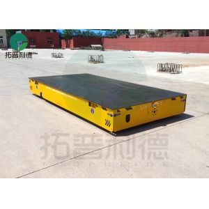 Battery Motorized Automatic Cart Trolley Transfer Trolley For Hot Pipes Handling