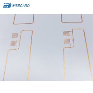 Wisecard LF/HF/UHF Chip Rfid Prelam Inlay for Producing EMV Smart Card