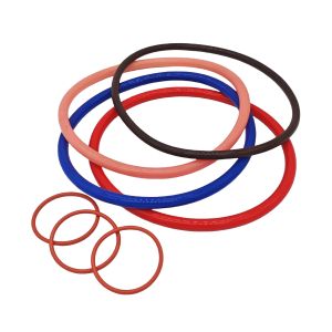 Customizable 40-60 Shore A Silicone O Rings Resistant To Temperature