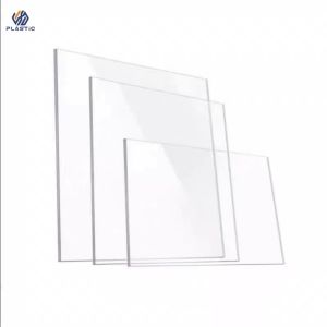 Cast Transparent Acrylic Sheet 4x8ft 5x10ft With 94% Light Transmission