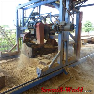 Log Cutting 4 Blade Sliding Table Saw Circular Saw Machine with auto feeding