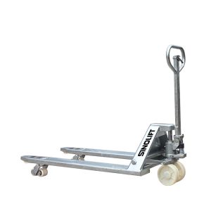 SINOLIFT Load 2500kg Maximum outer width 520mm NPG Hand Galvanized Pallet Truck