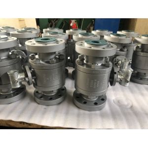 China Flanged BS6755 300lb Two Piece Ball Valve on sale