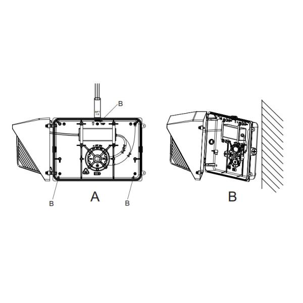 Outdoor IP66 LED Wall Pack Light 40w 80w 100w 120w Garden