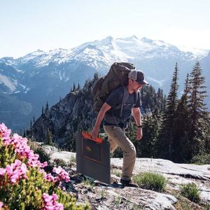 Compact 300W Portable Folding Solar Panels with 22% Efficiency and 36V Output