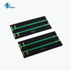 Cheap 132X60X2.2mm ZW-13260P PET Solar Panel 0.6W for dc solar power system for sale