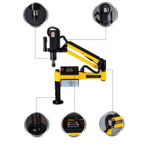 Universal Head Flex Arm Tapping Machine Flexible Touch Screen With PRC System
