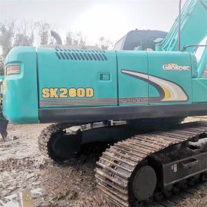 Made in Japan used Kobelco SK260-8 excavator 26 ton with original parts