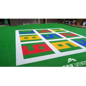 China Locking System Interlocking Sports Flooring Volatile Organic Compounds Test on sale