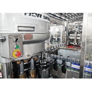 Automatic Aluminum Can CSD Carbonated Beverage Drink Filling Sealing Machine