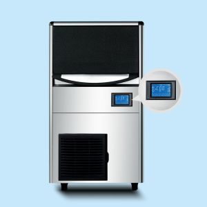Home Use 80kg Per Day LCD Commercial Ice Maker Making Machine For Restaurant Bar