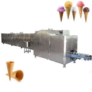 Industrial 6000 Pcs/H Automatic Rolled Sugar Cone Machine