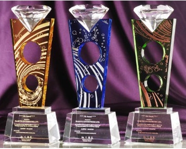Quality Top Grade  Crystal Trophy wholesale