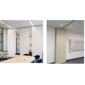 Soundproof Decorative Material Movable Partition Walls For Restaurant Fabric