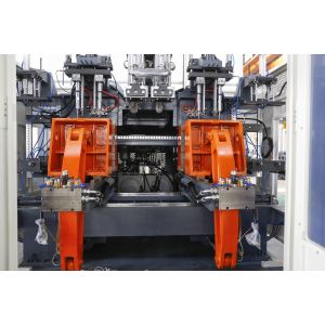 12L HDPE Jerrycan Blow Molding Machine High Speed With Servo Hydraulic System