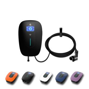 Current Adjustable Smart EV Charger 11kw 16A With LCD Screen