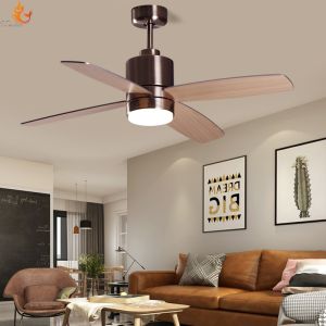 16W Modern LED Ceiling Fan Hunter 42 Ceiling Fan Flush Mount
