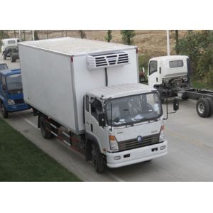 vegetables Transporting 5 Ton Refrigerated Truck With Closed Van 4×2