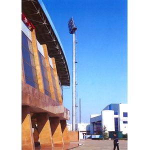 Cheap Octagonal, conical or tubular pole Steel Lighting Pole accept OEM P1004 for sale