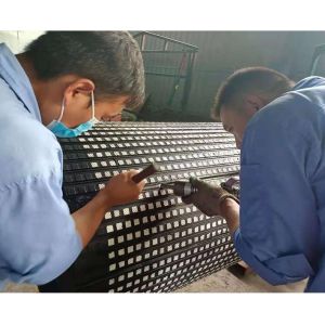 Cheap Ceramic Rubber Strip Conveyor Drum Lagging Pulley Lagging Sheet 10m In Rolls for sale