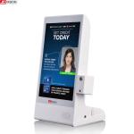WiFi LCD Touch Screen Table Top Digital Signage With Temperature Detecting