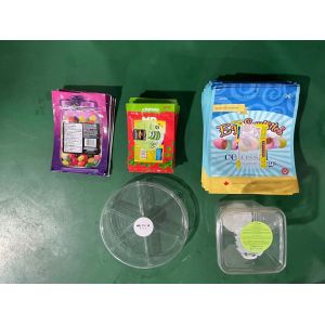 SS304 Small Bag Packing Machine Automatic Pagination work independently