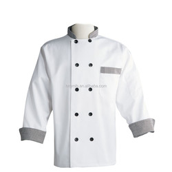Unisex Adults Chef Uniform Tops Customized Plus Size Reaction Double Breasted
