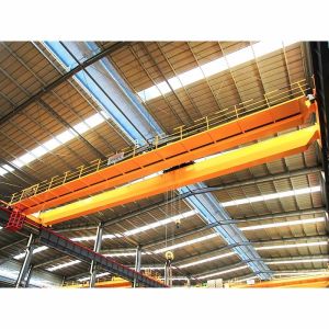 Cabin Control Hoist Double Girder Overhead Crane For Warehouse