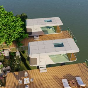 B5 Space Capsule Ultimate Fusion Of Comfort And Futuristic Design For Resorts 2