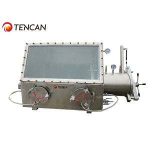 SS Corrosion Resistant Vacuum Glove Box 0.0Mpa 500mm For Chemistry Lab