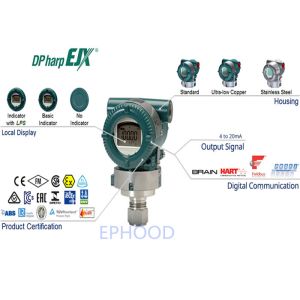 EJX530A Industrial Differential Pressure Flow Transmitter With Accurate
