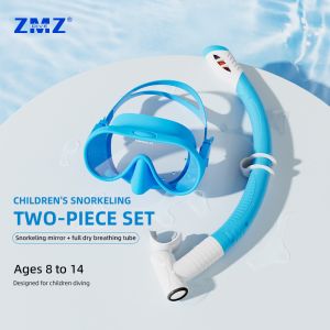 Waterproof Children'S Scuba Snorkel Mask Sets Customized