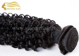 China 22 CURLY Hair Extensions for Sale, Hot Sale 22 Inch Natural Color Curly Remy Human Hair Weave Weft Extensions for Sale on sale