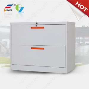 Latheral filing cabinet steel material 2 drawer FYD-KK001, white color