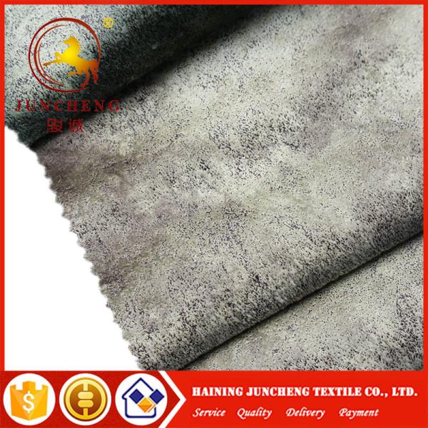 2019 new designs printed holland velvet for sofa fabric