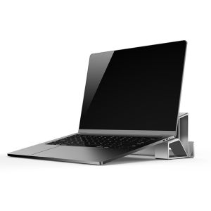 10.5Deg Angle Grey Adjustable Folding Lap Desk 5.0mm Thickness