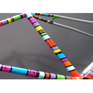China Popular Road Bike Frame Decals , Vivid Patterns Specialized Bike Stickers on sale