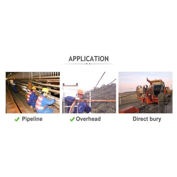 GYTA 196 Cores Communication Fiber Cable Compact Structure