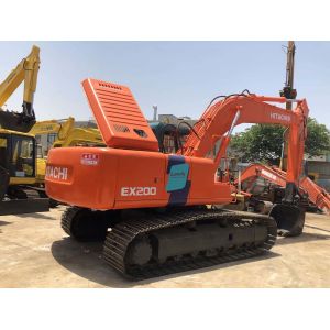 Surplus Backhoe Used Excavator 0.7M3 Bucket Hitachi EX200