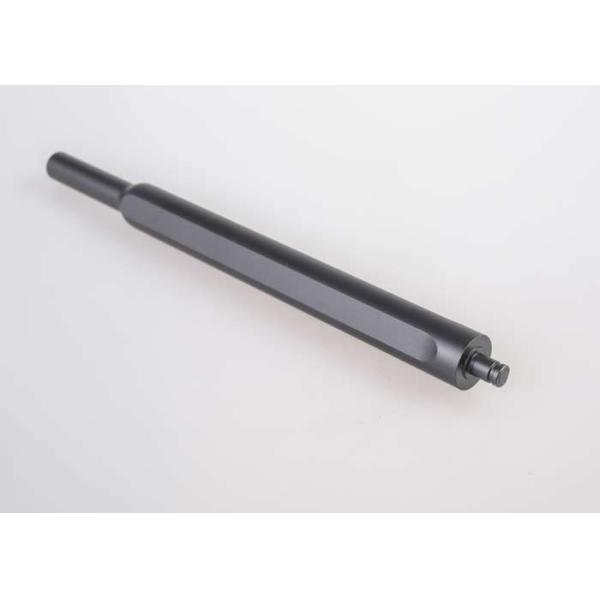 SUS304 CNC Machining Metal Parts / Black Anodize Needle Bar Shaft Tolerance +/-0.005