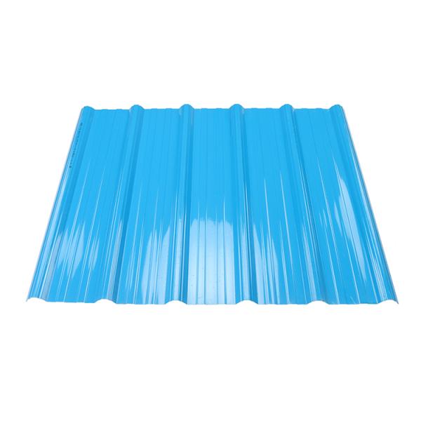 Quality UPVC Roofing Sheet 2.5mm Thick Heat Insulation Spanish Style wholesale