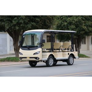 Safe Sightseeing Bus with 8 Seats 72V Lithium Battery Support Long Range