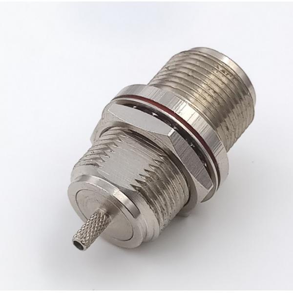Quality Antenna N Type RF Coaxial Connectors 50 Ohm  Nut Mounting & Panel Mounting With Cable wholesale
