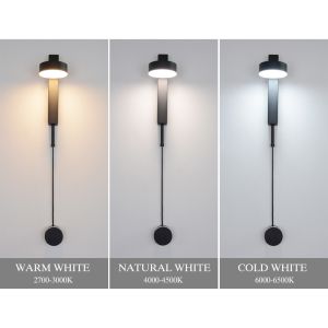 Modern LED Wall Lamp ndoor Lighting Adjustable 7W 9W bedside wall lamp with