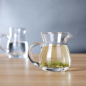 4oz Handmade 120ml Small Glass Pitcher With Handle